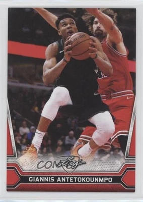 2021 Leaf Multisport Blaster Red Giannis Antetokounmpo #04 - Image 1 of 2