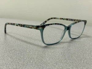 Etnia Barcelona HALLE TQBR Eyeglasses Blue Turquoise Brown 54-15-142 *Frame Only - Picture 1 of 11