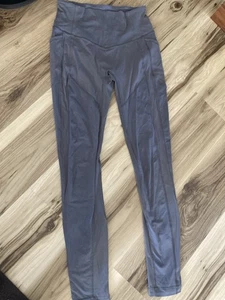 lululemon Womens Grey Leggings 6 - Picture 1 of 4