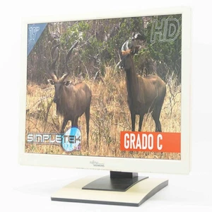Fujitsu B19-5 Screen Monitor LCD Display 19 " 4:3 5:4 VGA DVI Speakers Media - Picture 1 of 5