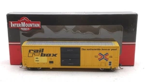 InterMountain 47518-01 HO Scale Montana Rail Link Boxcar #21664 NIB - Picture 1 of 2