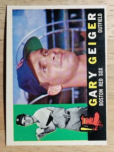 1960 Topps #184 Gary Geiger (EX) - Imagen 1 de 2