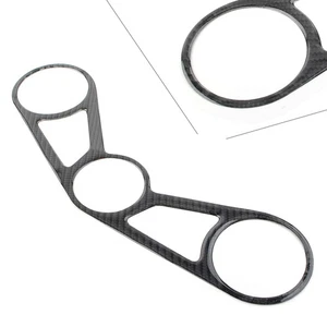 Passend für BMW S1000RR 2009-14 Griff Joch Abdeckung Perforiert Schwarz Aufkleber Schutz - Bild 1 von 8