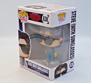 Funko Pop Steve with Sunglasses #638 Stranger Things TV Vinyl Figure w/ Box - Picture 1 of 8