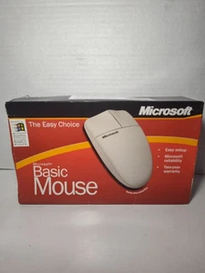 Vintage Microsoft Basic Mouse A50-00001 - New - Picture 1 of 6
