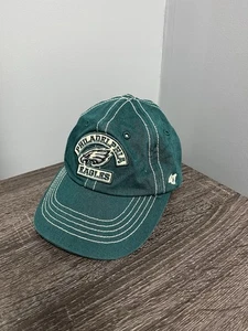 Kids Philadelphia Eagles 47 Brand Strapback Adjustable Hat Cap Boys NFL NEWBORN - Picture 1 of 8