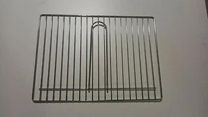 GRIGLIA PER BARBECUE IN ACCIAIO CROMATO 39,5 x 28,5 CM RICAMBIO FERRABOLI
