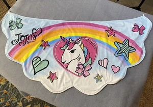 JoJo Siwa Rainbow Unicorn Bows Cozy Wings Wrap Around Wearable Throw Blanket - Picture 1 of 14