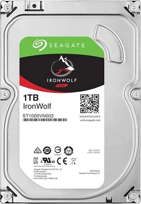 Seagate IronWolf 1TB Internal Hard Drive NAS HDD ST1000VN002 - Image 1 of 4