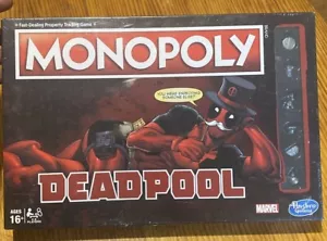 Hasbro Marvel Deadpool Monopoly Game - Sealed/Brand New - Picture 1 of 6