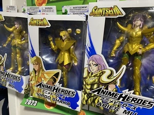 Saint Seiya Knights of the Zodiac Anime Heroes Figuren - 2Aries Mu, Virgo Shaka - Bild 1 von 1
