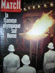 1960 PARIS MATCH N° 595 ROME OLYMPICS GAMES FRANÇAISE FASHION - Picture 1 of 1
