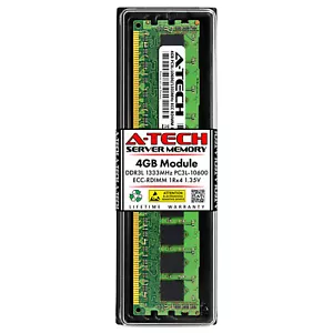 Hynix HMT351V7BFR4A-H9 Atech Equivalent 4GB DDR3L 1333 VLP REG Server Memory RAM - Picture 1 of 2