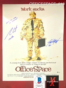 JOHN MCGINLEY & STEPHEN ROOT SIGNED 16x20 PHOTO! OFFICE SPACE! BECKETT COA! - Picture 1 of 6