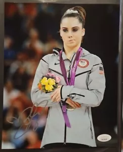 McKayla Maroney Signed 8x10 JSA Certified 2012 Olympic Gold "Not Impressed" - Picture 1 of 3