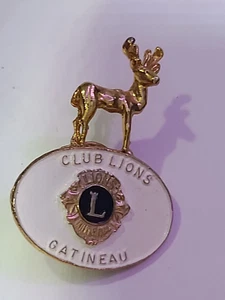 Club Lions Gatineau Pin Lions Club RARE - Picture 1 of 3