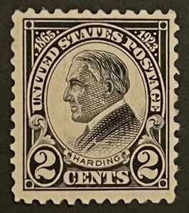Travelstamps: US Stamps Scott #610 Harding Memorial Issue Mint OG H - Picture 1 of 5