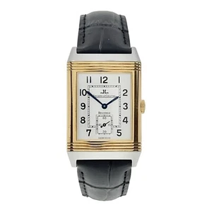Jaeger LeCoultre Reverso Grande Taille Gold And Steel Manual Wind Men’s Watch - Picture 1 of 11