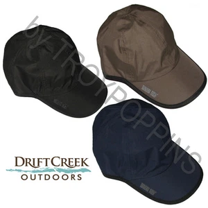 1-DRIFT CREEK OUTDOORS HEADWEAR-TUNDRA TECH COHO HAT RAIN GEAR WET WEAR FISHING - Picture 1 of 13