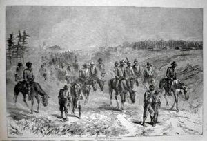 CIVIL WAR; RETURN OF KAUTZ'S CAVALRY JUNE 1864, reprint 1866 - Imagen 1 de 2
