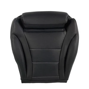 2015 to 2021 For Mercedes Benz C300 Sedan Driver Bottom Leather Seat Cover Black - Picture 1 of 9