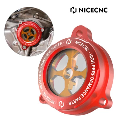 Tapa de filtro de aceite transparente cubierta transparente para Yamaha Raptor 700 YFM700R 2006-2024 Foto 1 de 4