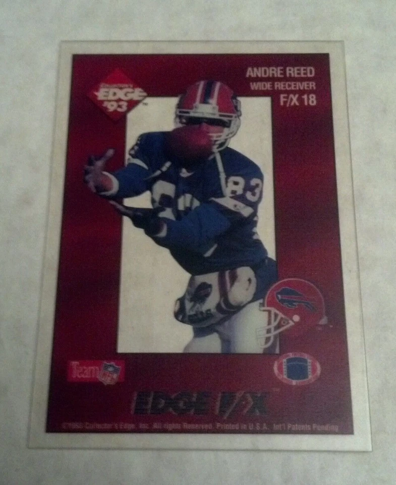 ANDRE REED 1993 COLLECTOR'S EDGE F/X - Image 1 of 1
