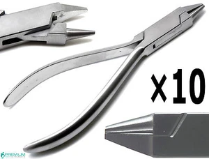 10× Dental Bird Beak Plier Orthodontic Wire Bending Stainless Steel Instruments - Picture 1 of 13