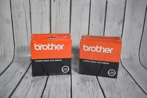 2x sealed Brother Correctable Film Ribbon Reorder Model 7020 for Typewriter - Picture 1 of 3