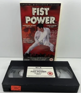 Fist Power - Special Widescreen Edition Hong Kong Classics VHS 2001 - VGC - Picture 1 of 7
