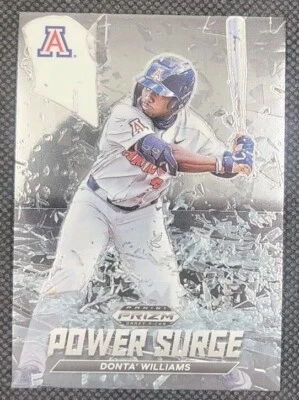 2021 Panini Prizm Draft Picks - Power Surge #PS-DW Donta' Williams (RC) - Image 1 of 2