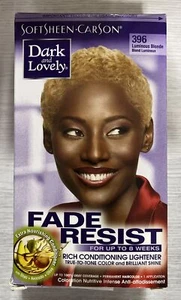 2-Pack Dark & Lovely Fade Resist Permanent Hair Color #396 Luminous Blonde - Picture 1 of 1