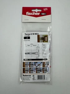 Fischer 45680 Sistema de montaje a distancia Thermax Juego de 2 para aislamiento WDVS 8/80 M6 B - Imagen 1 de 2