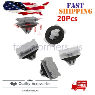 20X Fender Flare Molding clips for Jeep Grand Cherokee Chevrolet Traverse New - Image 1 of 4