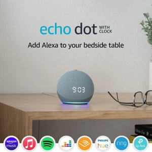 ALTAVOZ INTELIGENTE AMAZON ECHO DOT 4ª GENERACIÓN CON BLUETOOTH ALEXA - Imagen 1 de 12