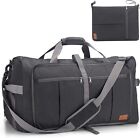 Travel Duffle Bag for Men, 125L Large Foldable Duffel 125L, Dark Gray