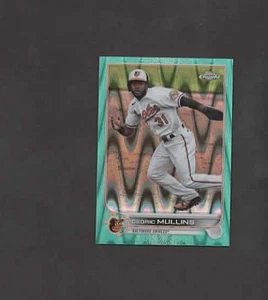 2022 Topps Chrome Sonic Aqua RayWave Refractor #120 CEDRIC MULLINS (143/199) - Picture 1 of 2