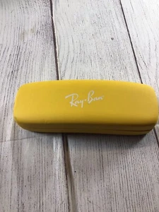 Ray Ban Hard Clamshell Gelb Brille Sonnenbrillenetui - Bild 1 von 16