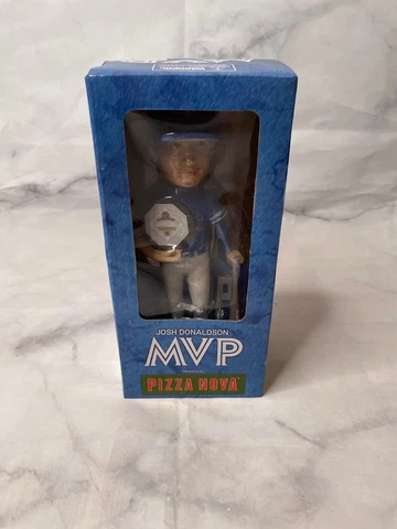 Josh Donaldson Bringer Of Rain 2015 MVP Pizza Nova 7” Bobblehead In Box NEW Cover