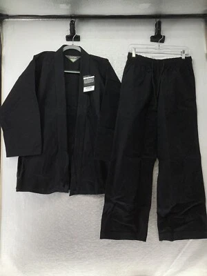 Century Black 100% Cotton Jacket and Pants Men's Size 3 - Image 1 of 4