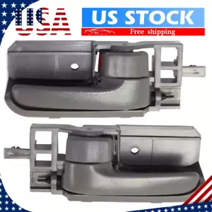 LH/RH Interior Inside Door Handle Front Rear For 2003-2008 Toyota Corolla Matrix - Foto 1 di 10