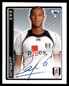 Merlin F.A. Premier League 07 - Zat Knight Fulham No. 188