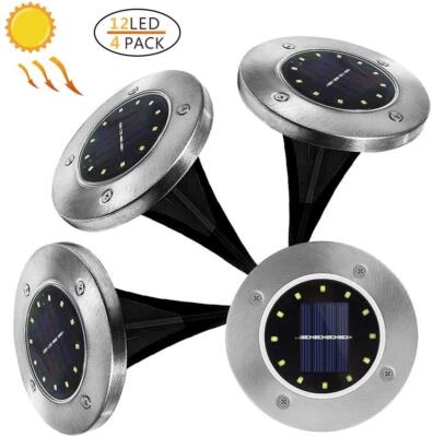 LED Solarlampe Bodenstrahler Garten Solarleuchte Bodeneinbau Außen Beleuchtung - Bild 1 von 4