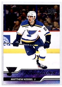 2023-24 Upper Deck Series 1 Young Guns Matthew Kessel Rookie St. Louis Blues