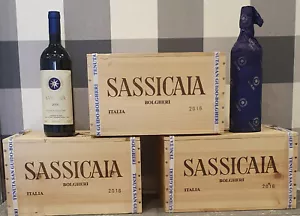 6 Flaschen - Sassicaia 2016 Bolgheri Tenuta San Guido 14% Vol 0,75l 100/100PP - Bild 1 von 3