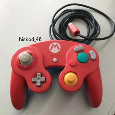 Club Nintendo Limited GameCube Controller Mario Japan Game pad M02 Red Blue JPN - Image 1 of 2
