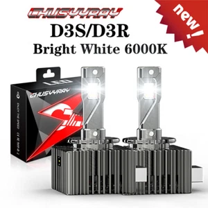 Front LED Headlight Bulb FIT FOR CHEVROLET BLAZER 2019-2020 High/Low Beam 6000K - Picture 1 of 23