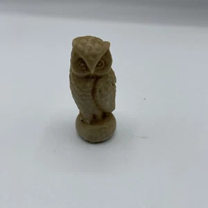 owl figurine Stone Hand Carved - Picture 1 of 4