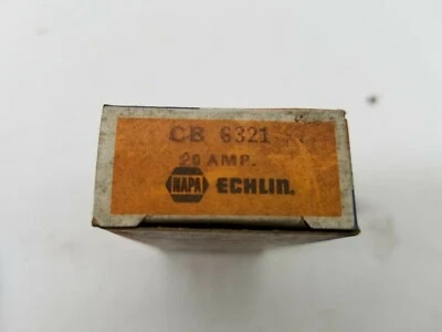 Nuevo disyuntor NAPA Echlin CB 6321 CB6321 20 amperios Foto 1 de 4