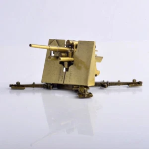 1/72 WW2 Germany 88MM FLAK Anti-aircraft Gun Model Metal Bronze Detachable Toy - Picture 1 of 13